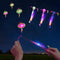 25 Sets LED Flying Set, 25 Slingshot + 25 Glow Helicopter - 50 Pcs, Glow in The Dark Party Favors for Kids 4-12