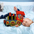 ArtCreativity 11 Inch Cozy Plush Train for Kids, Soft Cuddly Pillow Toy, Cute Nursery Décor