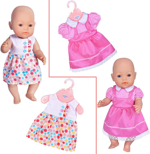 10 Sets 14-16 inch Dolls43 cm 15 inch 18 inch Ebuddy Doll Clothes Baby Doll Clothes Fit for Baby new Born Baby Dolls