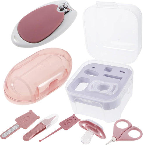 Nail Care Set Boy Girl Nail Grooming Kit with Scissors Clippers File
