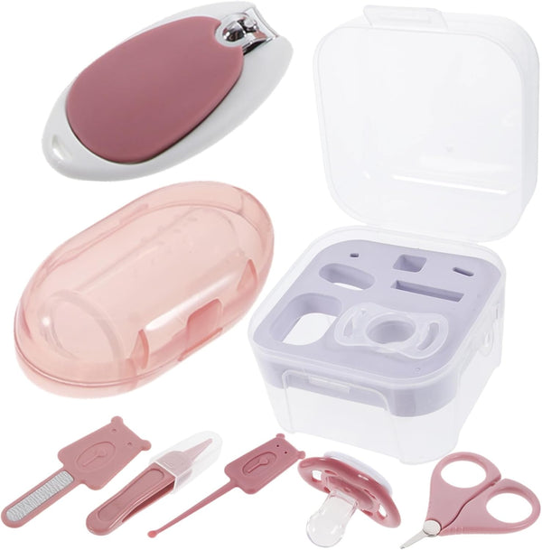 Nail Care Set Boy Girl Nail Grooming Kit with Scissors Clippers File