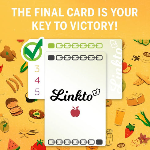 10+ 1 10 30 Linkto Food | Trivia Game for Teens and Adults | Ages | to Players | Minutes
