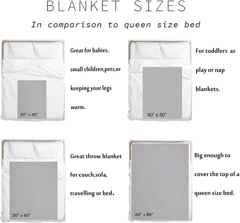 KuphiL10C 30x40 Plane Theme Cloud Hot Air Balloon Pattern Baby Crib Sheet, Diaper Changing Pad Cover, Flannel Throw