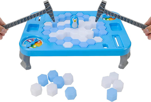 SS Save Penguin On Ice Game - Penguin Trap Ice Break Block Family Game for Kids, Boys & Girls Toys
