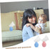 Set 2pcs Abaodam Manual Breast Pump for New Mothers, Portable Breastfeeding Suction Device with (Pink Blue)
