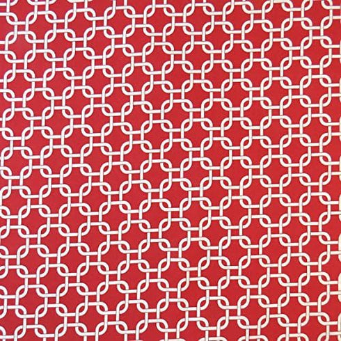 SHEETWORLD.COM SheetWorld 100% Cotton Percale Flat Crib Toddler Sheet 28 x 52, Red