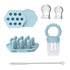 Generic Infant Food Feeder & Silicone Freezer Tray Combo | 2 Size Silicone