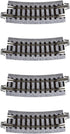 Kato USA Model Train Products Unitrack, 249mm (9 3/4") Radius 15-Degree Curve Track