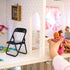 12pcs Gadpiparty Mini Chairs for Crafts, Mini Folding Chair, Action Figure Accessories Phone Holder Stand Doll