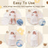 Baby Winter Fleece Swaddle Blanket 0-3 Months - Warm Adjustable Newborn Wrap for Boys Girls