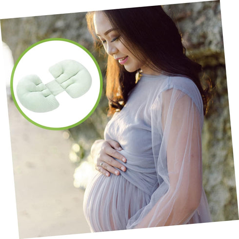 U-Shaped Maternity Pillow for Abdominal and Waist Support - Ideal for Pregnancy