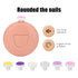 Trimmer, Set 6 BRRNOO Electric Baby Nail Baby Nail File Tool with Grinding Heads for Infant (Orange)