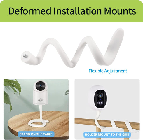 LONNKY 17 Inch Baby Monitor Mount, Compatible with Babystar CF6850/CF6851 and Vtech VM901/VM919HD