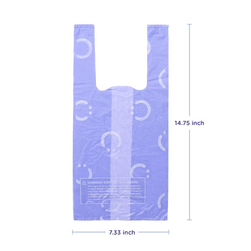 200 Count Ubbi Disposable Diaper Sacks, Lavender Scented, Easy-To-Tie Tabs, Diaper Disposal or Pet Waste Bags