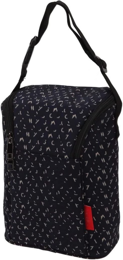 Dioche Baby Bottle Thermal Bag with Nylon Insulation - Insulated Tote Pouch for Outdoor Bottle Storage - Black