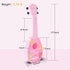 17" 4 3, 4, 5, 6, 7 YOLOPARK Kids Toy Guitar for Girls Boys, Mini Toddler Ukulele Guitar with Strings Keep Tones Can