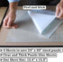 5 1000 Preserve X Piece Puzzle Clear Glue Sheets Adhesive Saver Peel and Stick Extra Large Thick No Mess with Hanging