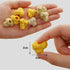 48 PCS Popcorn Erasers, Mini Erasers for Kids Play Prize Party and School Supplies
