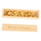 ORFOFE Natural Wood Pregnancy Test Keepsake Box Elegant Storage for Pregnancy Tests