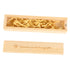 ORFOFE Natural Wood Pregnancy Test Keepsake Box Elegant Storage for Pregnancy Tests