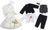 Doll Clothes Accessories First Communion Wedding Dress and Suit Set for American 18 inch Doll Boy and Girl