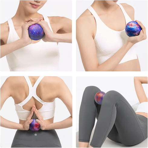 96 Pack 2 Inch Galaxy Stress Balls Bulk for Kids Adults Space Squeeze Anxiety Fidget Sensory Balls Children Outer Space
