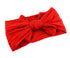 Nylon Headbands Baby Girl Bows Jacquard Design for Newborn Infant Toddler Little Girls (16-Pack)