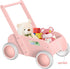 WyfKyd Wooden Baby Walker, Push and Pull Learning Walk Toys for Infants to Toddler, Walker with Wheels for Boys Girls