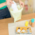(Pack 2) BOS Odor-Sealing Dirty Diaper Trash Bags - Scent & Smell Free - Cream Yellow - Medium