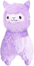 Cuddly 7" Soft Purple Alpaca Llama Toy - Plush Doll Cushion for Valentine, New Baby, Graduate Gift for Friends