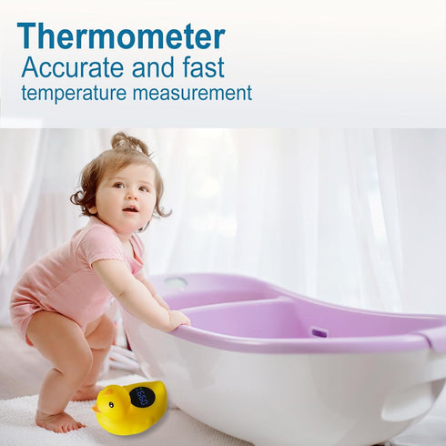 Baby Bath Thermometer - Accurate Water Temperature Monitor, Fun Floating Toys Design,Bathtub Thermometer Suitable
