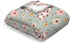 Baby Pig Boho Retro Floral Baby Blanket for Boys Girls Farm Animal Flannel Soft Swaddle Blanket Lightweight Receiving Blankets Toddler Nursery Throw Blanket Stroller Crib Bedding Blanket 30x40 by Hwmmbh