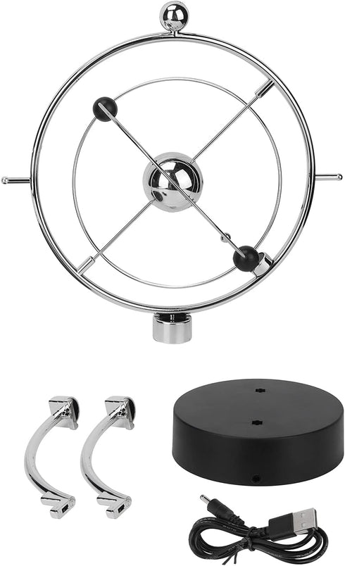 Art Asteroid, Perpetual Motion Toy, USB Cable Power Supply, Desktop Balance Decoration, Astronomy Kit