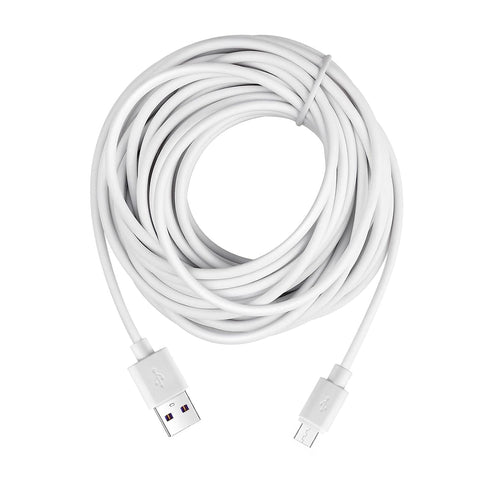 Smays Replacement Charger Cord for Baby Monitor of Infant Optics, Motorola, Owlet - 13 ft Charging Cable