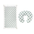 Nursing Pillow Cover and Fitted Crib Sheets for Baby Boys and Girls,