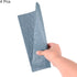 MECCANIXITY Miniature Roof Tiles, PVC Model Roof Tiles for DIY Model Building, Dark Grey Pack of 4