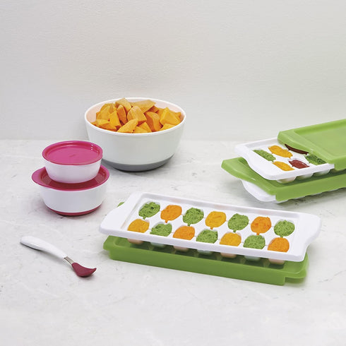 OXO Tot Feeding Spoon Set with Soft Silicone - Teal