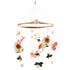 JolyRolyPal Baby Crib Mobile for Boys and Girls, Floral Mobile for Crib, Butterfly