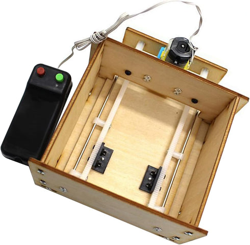 DIY Wooden Elevator Door Kit for Children - Science Educational Develop Toy Assembly