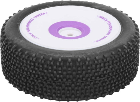 VGEBY 4Pcs Rubber RC Tires, 1/12 Scale Front Rear Wheels and Tires Set for WLtoys 124019 Remote Control Cars
