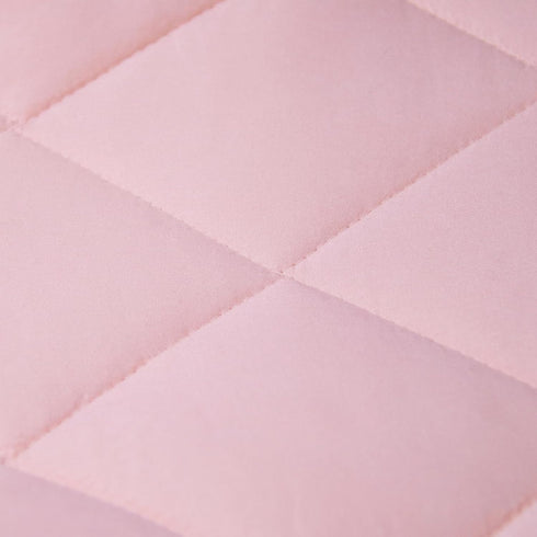 Toddler Nap Mat with Removable Pillow and Blanket, Lightweight Portable Sleeping Bag for Kids, Pink Cloud 52" x 23"