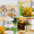 WonDerfulC Cat Cafe Wooden Miniature Dollhouse Kit DIY Pet Coffee Shop Model with Furniture, LED Light, Music Box (No