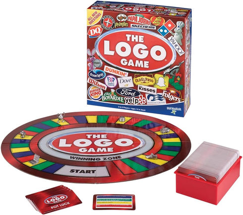 The Logo Game - Fun Party Game of Things You Know and Love! - Ages 12+ - 2-6 Players