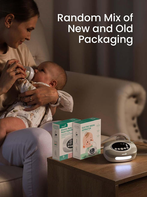 9 GROWNSY Electric Nose Suction for Baby, Hospital-Grade Nasal Aspirator with Night Light,Soothing Lullabies, Baby Nose