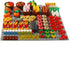 180pcs Food Building Blocks Kitchen Sencery Accessories Food Set Building Bricks Kit DIY Building Set Compatible All Major Brands (#B)