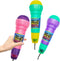 The Dreidel Company Echo Mic, Kids Echo Microphones, Durable Lightweight Fun Play Toys, Music Party Favor (3-Pack)