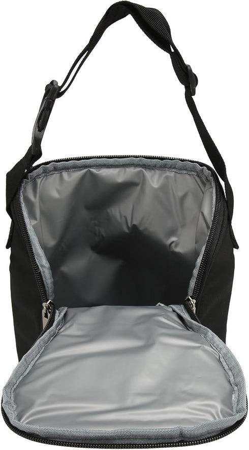 Insulated Leakproof Baby Bottle Bag with Detachable Hook - Black
