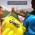 JAMBO XL Premium 20Ft Slip Splash and Slide with 2 Bodyboards, Heavy Duty Water Slide for Kids Outdoor Fun
