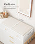Cozy (31.5" 15.8" YACODAVO Wipeable Baby Changing Pad for Dresser and Table, Diaper Changing Pad with Waterproof