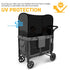 LUAATT W2/W4 Model,UPF50+ Stretchy Panoramic Canopy Compatible with Wonderfold Stroller Wagons All Fabric Sun Shade